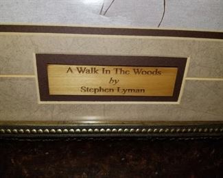 A walk in the woods by Stephen Lyman