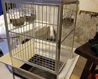 Avian danderlion bird cage