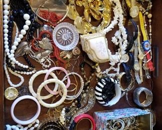 Mountains of costume jewelry