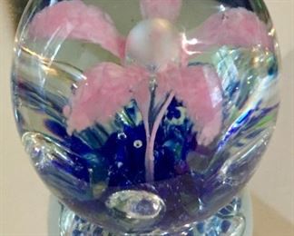 Glass Paperweight 
