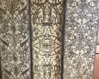 Low Price Value - Set of carved, painted Panels
