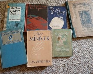 VINTAGE HARDCOVER BOOKS