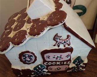 VINTAGE GINGER BREAD COOKIE JAR