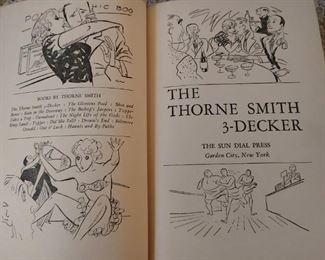 CLOSE-UP.....RISQUE ??? THE THORNE SMITH 3-DECKER BOOK