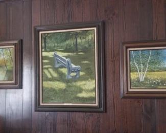 decorative wall art, many vintage