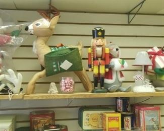 Christmas collectibles and decor