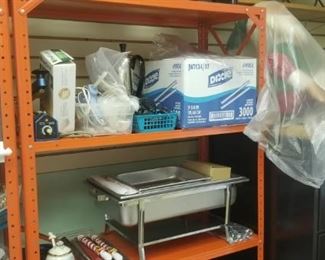 chafing rack and misc items in store