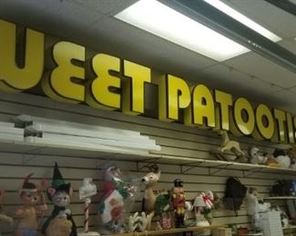 Light up Very Large SWEET PATOOTIE SIGN