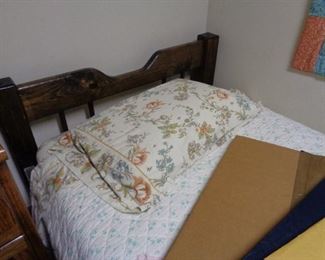 head board on twin bed, we have a pair