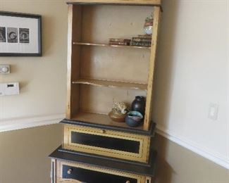 Victorian Style Secretary with Ornate Bookcase
Sterling Industries
