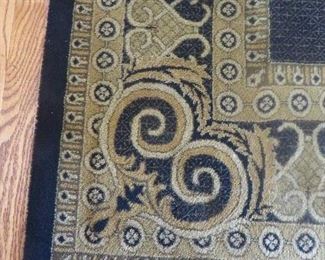 Fairfax Neo-Classic Black Rug
7' 10" x 11'  100% Wool
