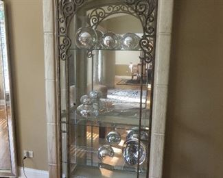 Curio Cabinet
Mirror Back & Interior Lights
