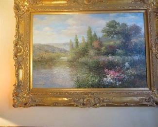 Country Side landscape in Ornate Frame
Alberto Pasini
