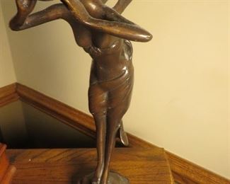 Victorian French Antique Replica "Enchanted Fairy"
Bronze Statue
