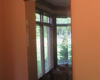 Regents Mirror with Gold Crown Molding
