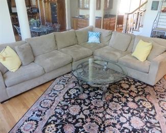 Sectional Sofa & Ottoman
Crate & Barrel
