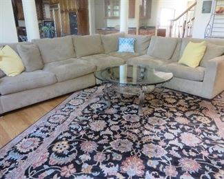 Sectional Sofa & Ottoman
Crate & Barrel
