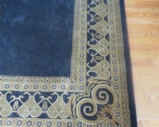 Fairfax Neo-Classic Black Rug
7' 10" x 11'  100% Wool
