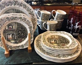 Johnson Brothers "Merry Christmas" Diner China
Partial Service
