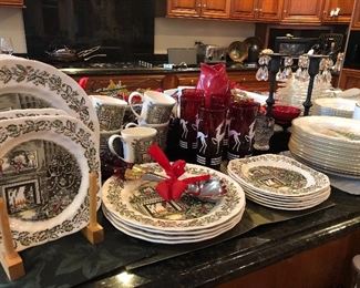 Johnson Brothers "Merry Christmas" Diner China
Partial Service
