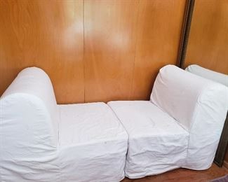 Chairs with pull out twin sleepers