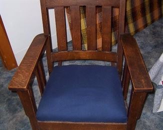 VERY HEAVY WOODEN ROCKER