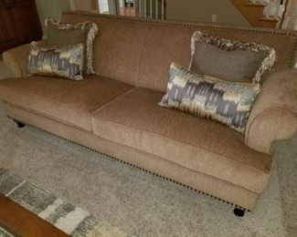 Pair of matching full size sofa's