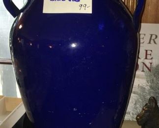Antique blue jug