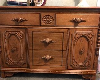 Antique buffet