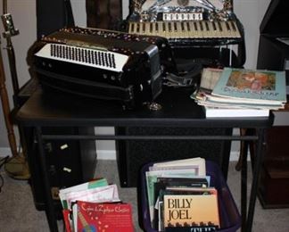2 vintage accordians