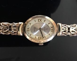 Vicence 14K gold watch