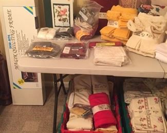 Linens, Quilting Frame, Wall Decor