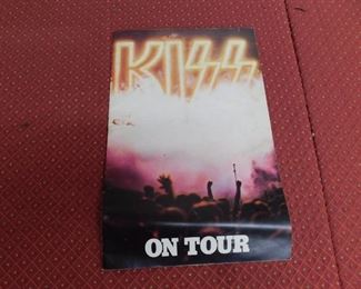 1976 Kiss on Tour Program