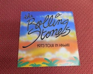 1973 The Rolling Stones Tour in Hawaii Program