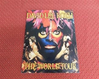 1986 David Lee Roth The World Tour Program