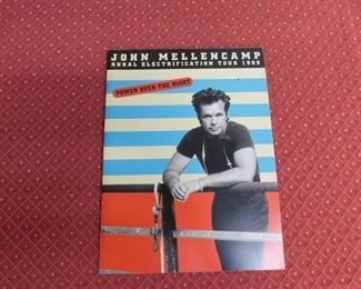 1999 John Mellencamp Rural Electrification Tour Program 