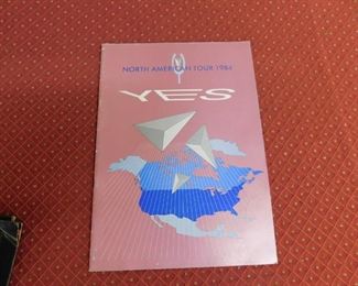 1984 Yes North American Tour Program 