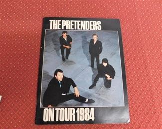 1984 The Pretenders on Tour Program