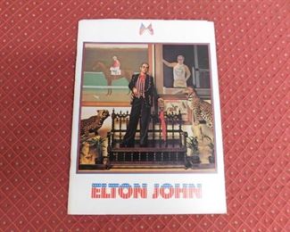 Elton John Concert Program