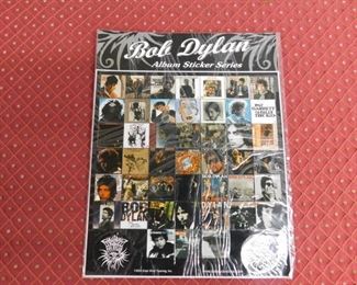 Bob Dylan Album Sticker Series