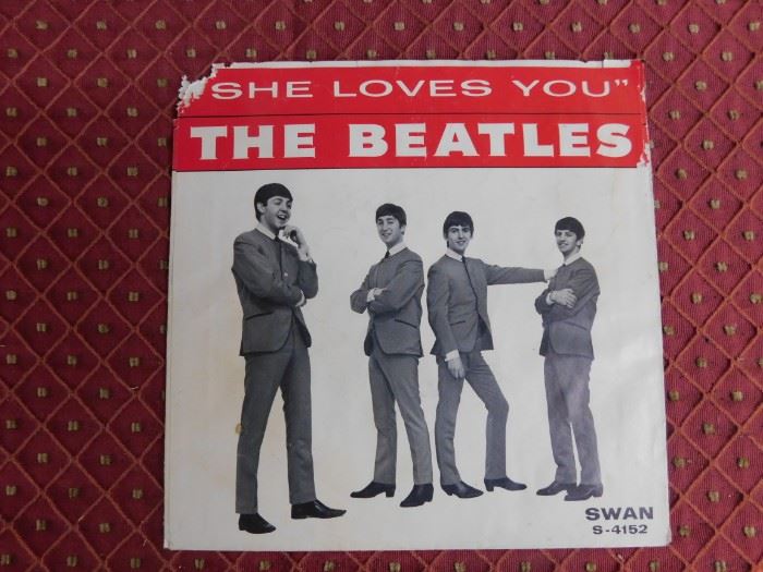 The Beatles She Loves You  Record and Picture Sleeve 