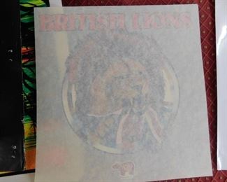 Vintage British Lions Promo Iron On