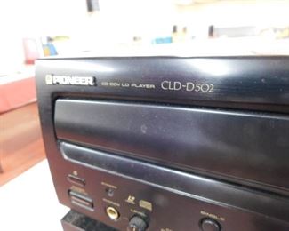 Pioneer CLD-D502 CD CDV Lase Disc Player 