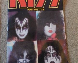 1977/78 Kiss World Tour Program