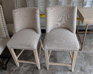 Studded barstools