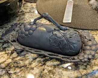 Arthur Court butter dish 