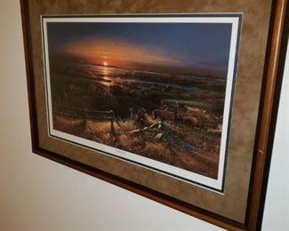 Terry Redlin "Best Friends" framed print