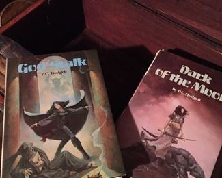 Owner has a large collection of Science Fiction hardcovers & softcovers.  First Editions and more.