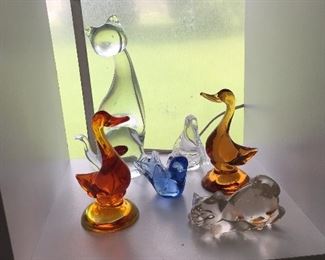 Beautful Glass Animals... Fenton and more!