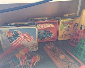 Lots of Vintage Toys, Games, Models, Lunch Boxes, Tin Cars, Dolls, Tin Trucks and so much more!